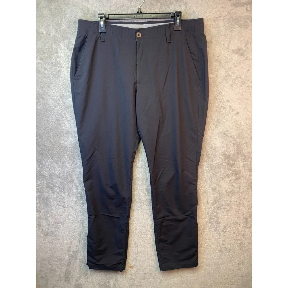 Under Armour Men's Loose Fit Pants 40x34 Black